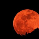 Полное лунное затмение. «Кровавая» луна