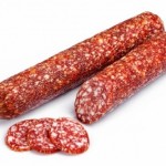 Сухая колбаса в белом кульке и знакомая Ира